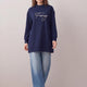 Allday B16048A0 Kadın Yumuşak Dokulu İnci Detaylı Sweatshirt