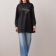 Allday B16048A0 Kadın Yumuşak Dokulu İnci Detaylı Sweatshirt