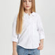 Defacto C0458A8 Ss Kız Çocuk Oversize Fit Oxford Uzun Kollu Gömlek
