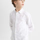 Defacto C0603A8 Ss Erkek Çocuk Regular Fit Polo Yaka Oxford Uzun Kollu Gömlek