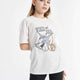 Defacto Kız Çocuk Tom & Jerry Oversize Fit Kısa Kollu Tişört C1451A8