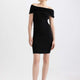Defacto Bodycon Omuzu Açık Fitilli Kaşkorse Mini Elbise D1171Ax