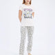 Defacto E2223A8 Kız Çocuk Pijama Takımı