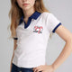 Defacto G1001A8 Kız Çocuk Polo Yaka T-Shirt
