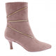 Kadın Fermuar Aksesuarlı Topuklu Bot 214162821