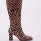 Kadın Küt Burun Topuklu Çizme 2110212821