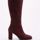 Kadın Küt Burun Topuklu Çizme 2110212821