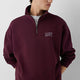 Mavi M0S10208-70434 Yarım Fermuarlı Sweatshırt Şarap Bordo Erkek Sweatshirt
