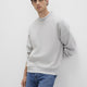 Mavi M0S10276-81582 Bisiklet Yaka Sweatshırt Açık Gri Erkek Sweatshirt