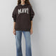 Mavi M1600361-70240 Mavi Logo Kapüşonlu Kadın Sweatshırt