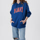 Mavi M1600361-82625-Fw Mavi Logo Kapüşonlu Sweatshırt Koyu L Kadın Sweatshirt