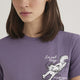 Mavi M1612233-70608 Kadın Kedi Baskılı T-Shirt