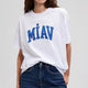 Mavi M1612457-620 Kadın Miav Baskılı T-Shirt