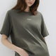 Mavi M1612829-71553 Logo Kadın T-Shirt Beluga Yeşil