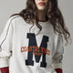 Mavi M1S10549-85576 Yuvarlak Yaka Sweatshırt Yulaf Melanj Kadın Sweatshirt