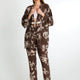 Robin M38065 Kadın Kimono Pantolon Takım
