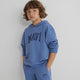 Mavi M6S10143-83767 Mavi Logo Baskılı Kapşonlu Sweatshırt Ma Erkek Çocuk Sweatshirt