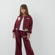 Mavi M7010059-70393 Mj Baskılı Örme Pantolon Burgundy Kız Çocuk Eşofman Altı