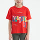 Tommy Life T13Kg-75112_01 Kız Garson Oversıze T-Shirt O Yaka