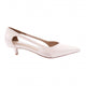 Kadın Yanları Açık Sivri Burun Kısa Topuklu Ayakkabı 3553112821