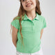 Defacto Z7794A6 Kız Çocuk Polo Yaka T-Shirt