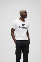 Bad Bear 19.01.07.002 Bad Bear Tee Erkek T-Shirt Beyaz 