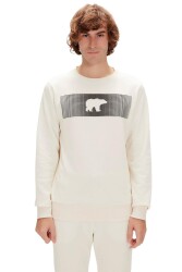 Bad Bear 19.02.12.007-Fw Fancy Crewneck Erkek Sweat Shirt Beyaz - BAD BEAR