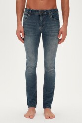 Bad Bear 22.01.70.003 Franco Jeans Erkek Jean Pantolon Mavi - BAD BEAR