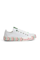 Benetton Bn-30624 Kadın Spor Ayakkabı Beyaz 