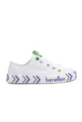 Benetton Bn-30635 Çocuk Spor Ayakkabı Beyaz 