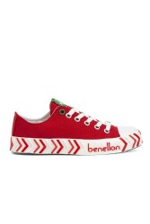 Benetton Bn-30635 Çocuk Spor Ayakkabı Kırmızı 
