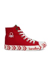Benetton Bn-30636-22Y Çocuk Spor Ayakkabı Kırmızı 