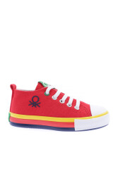 Benetton Bn-30653-22Y Çocuk Spor Ayakkabı Kırmızı 
