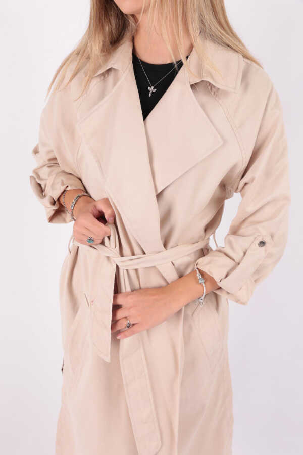 Busem W0008813 Fw Kad n Trench Coat Bej DGN Online