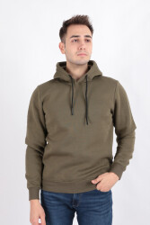 Cazador 5616 Erkek 3 İplik Sweatshirt Haki - CAZADOR