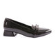 Kadın Sivri Burun Silver Taşlı Topuklu Loafer 1252328