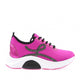 Kadın Bağcıklı Yan Sılver Taşlı Strech Kalın Taban Sneakers Ayakkabı 21243137
