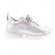 Kadın Kalın Taban Silver Taşlı Sneakers Ayakkabı 21753136