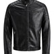 Jack & Jones 12147218 Erkek Jjerocky Jacket Noos Pıu Suni Deri Ceket