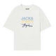 Jack & Jones 12281809 Jorcanggu Tee Ss Crew Neck Fst Ln Erkek T-Shirt