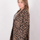 Aynaz 140041 Kadın Leoparlı Ceket