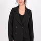 Aynaz 14497 Kadın Astarlı Kemerli Blazer Ceket Ss