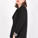 Aynaz 14513 Kadın Leopar Desen Astarlı Blazer Ceket