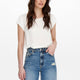 Only 15142784 Onlvıc S/S Solıd Top Noos Wvn Kadın T-Shirt
