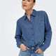 Only 15259585 Onltokyo L/S Lın Bl Shırt Pnt Noos Kadın Gömlek