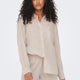 Only 15259585 Onltokyo L/S Lın Bl Shırt Pnt Noos Kadın Gömlek