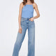 Only 15282975-23Y Onlmadıson Blush Hw Wıde Dnm Cro371 Noos Kadın Jean Pantolon