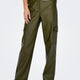 Only 15293029-Fw Onlkım Faux Leather Cargo Kadın Cargo Pantolon