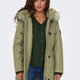 Only 15304625-Fw Onlırıs Fur Wınter Parka Cc 2023 Otw Kadın Parka Kaban