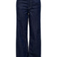 Only 15332272 Onlmercer Hw Wıde Fold Up Red Dnm Rea Kadın Jean Pantolon